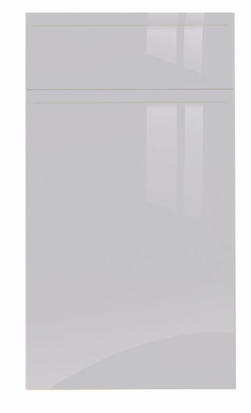 Jayline Supergloss Light Grey Door - available from shopkitchensonline.co.uk