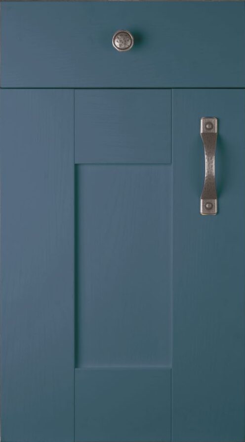 Wilton Oakgrain Azure Blue Door - available from shopkitchensonline.co.uk