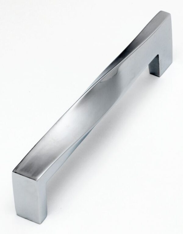 Twist handle, 138mm, Chrome, AHTWIH1 - Kitchen Handles by BA Components, available from shopkitchensonline.co.uk
