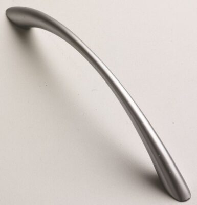 Bow Handle, 160mm, Satin Chrome - Kitchen Handles by BA Components, available from shopkitchensonline.co.uk