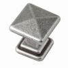 Cross Knob, 25mm, Antique Pewter - Kitchen Handles by BA Components, available from shopkitchensonline.co.uk