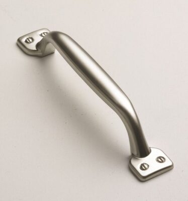 D Handle, 126mm, Satin Nickel - Kitchen Handles by BA Components, available from shopkitchensonline.co.uk