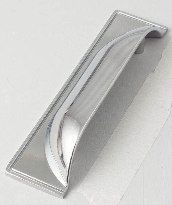 Deco Shell Handle, 145mm, Chrome - Kitchen Handles by BA Components, available from shopkitchensonline.co.uk