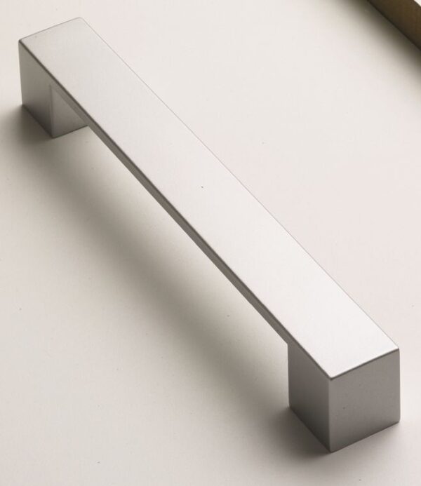Flat Bar handle, 193mm, Satin Chrome, AHFBAR- Kitchen Handles by BA Components, available from shopkitchensonline.co.uk