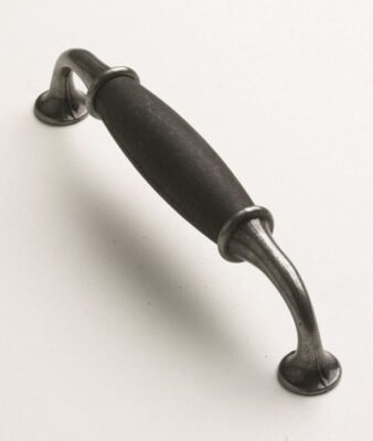 Forged D Handle, 144mm, Pewter - Kitchen Handles by BA Components, available from shopkitchensonline.co.uk