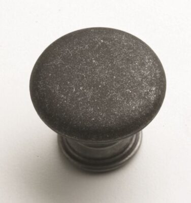 Forged Knob, 33mm, Pewter - Kitchen Handles by BA Components, available from shopkitchensonline.co.uk