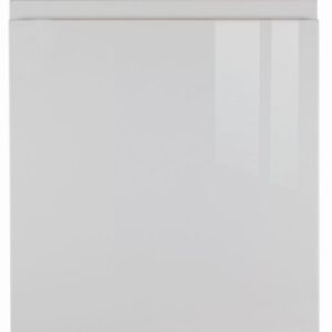 Lacarre Gloss Light Grey Door - a J-Profile kitchen available from shopkitchensonline.co.uk