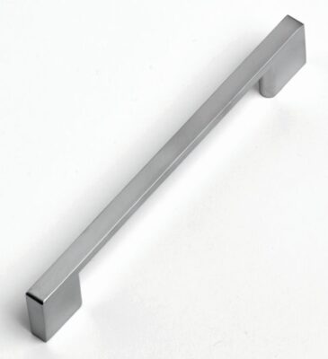 Slim Square D Handle 190mm, Stainless Steel - Kitchen Handles by BA Components, available from shopkitchensonline.co.uk