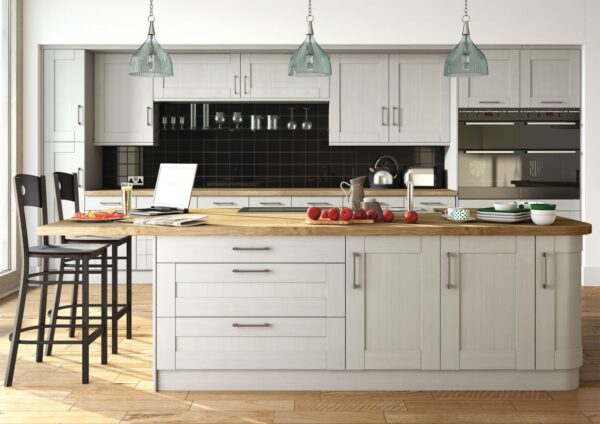 Wilton Oakgrain Grey Shaker Kitchen - From the Blossom Avenue Classic Collection, available from shopkitchensonline.co.uk