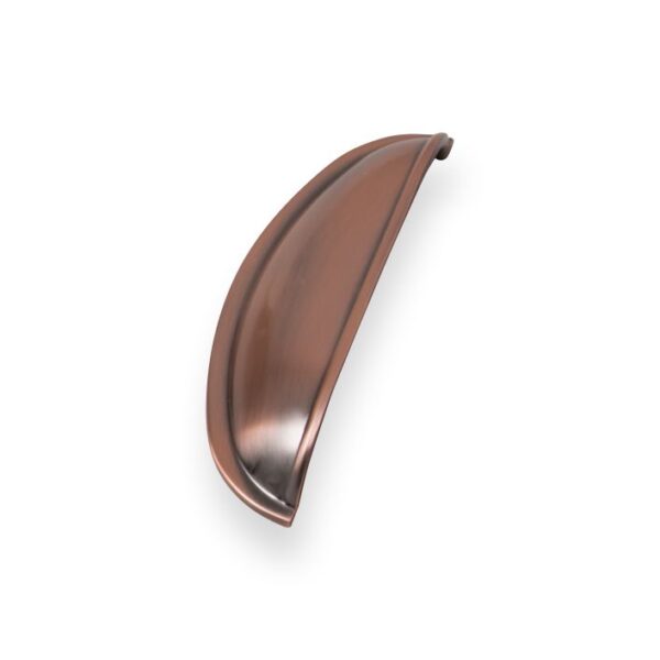 Windsor Shell, 125mm, Copper - Kitchen Handles by BA Components, available from shopkitchensonline.co.uk