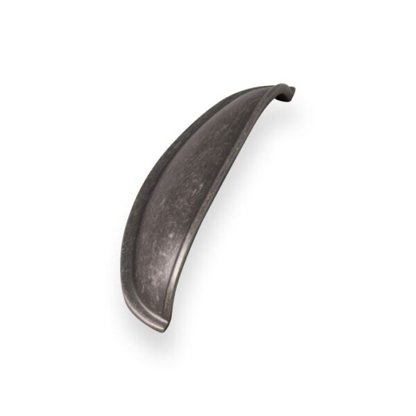 Windsor Shell, 125mm, Pewter - Kitchen Handles by BA Components, available from shopkitchensonline.co.uk