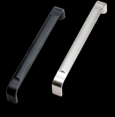 Scalloped D Handles - Kitchen Handles by BA Components, available from shopkitchensonline.co.uk